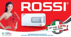 Catalogue bình nóng lạnh Rossi năm 2018